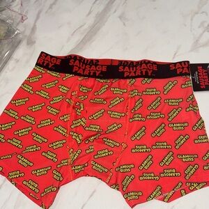 Intimo Red 'Glamour Buns' Boxer Briefs